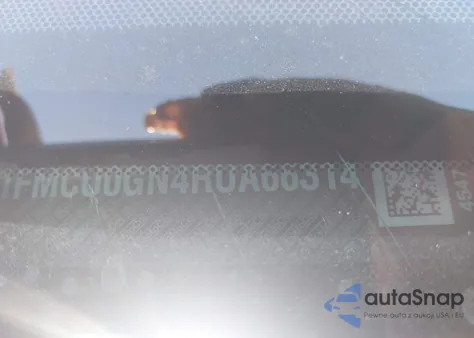 2024 Ford Escape Active z USA, uszkodzony, nr VIN 1FMCU0GN4RUA66314